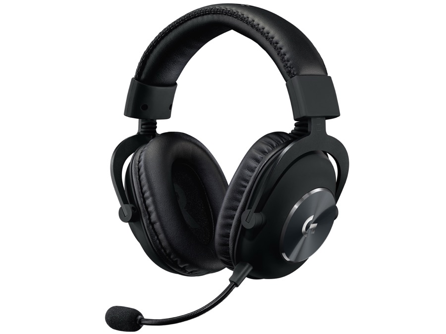 Logitech G PRO X Gaming Headset with Blue Voice, DTS Headphone 7.1 and 50 mm PRO-G Drivers, for PC - Black